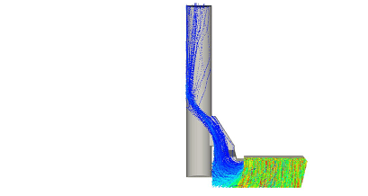 Patented Reverse Flow Design